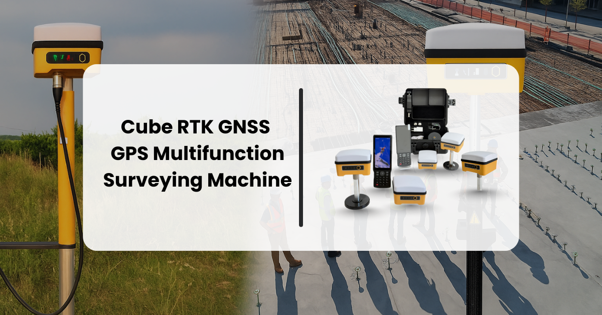 Cube RTK GNSS GPS Multifunction Surveying Machine - Dream Origin