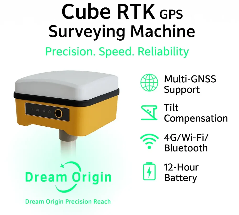 Cube RTK GPS Surveying Machine