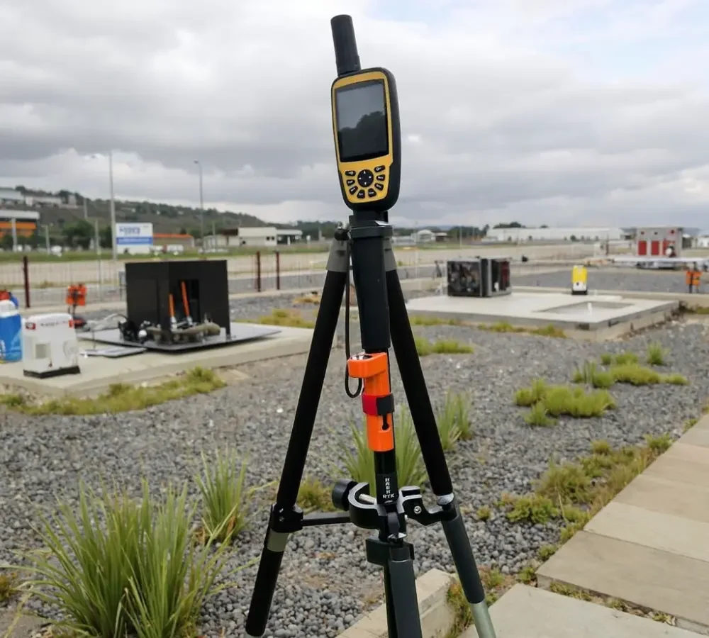 Handheld RTK device for surveying, engineering, agriculture, and precise GPS positioning